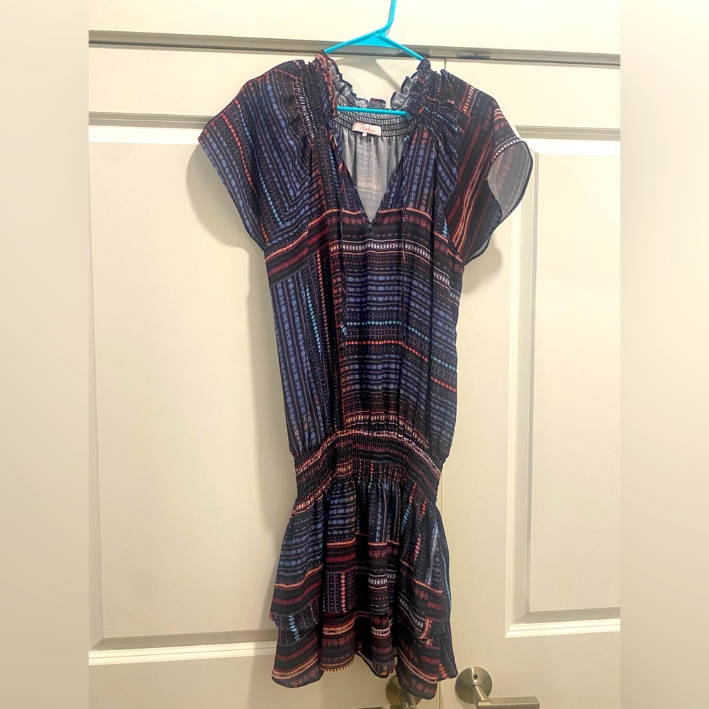 Parker dress drop waist with smocking